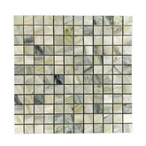 Tenedos Verdant Essence Green Porcelain Mosaic Tile-1 piece
